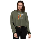 Holy Pizza Crop Hoodie