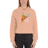 Holy Pizza Crop Hoodie